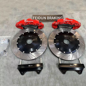 Kit de Frenos Delanteros de Alto Rendimiento con Pinzas de 4 Pistones y Discos Ranurados Plateados de 355x28 mm para Mazda3 y Mazda <span class=keywords><strong>6</strong></span> 2010-2019 con Rines de 18/19/20 Pulgadas - Product Image 6