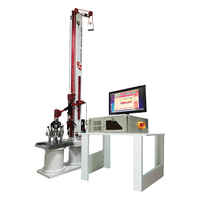 HT-2055 Helm Testen Machine Kneepad Schokabsorptie Botsing Testen Machine Voor Laboratorium
