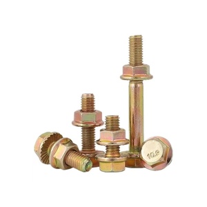 M6 M8 M10 M12 M14 M16 Klasse 10.9 Verzinkte Sechskant-Flanschschraube mit Flanschmutter - Product Image 5