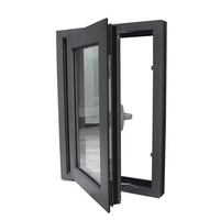 Fenêtre à battant en aluminium de conceptions simples de gril de fenêtre moderne standard de Offre Spéciale