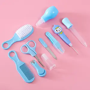 10 PCS High Quality Safety Baby Care Accessory Kit Set Nasal Aspirator Care Newborn Grooming Kits