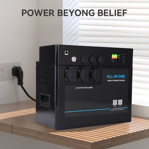 Estación de Energía Solar Portátil de 3000W, Generador Solar Portátil de Iones de Litio de 2000W, Batería LiFePO4 con Controlador MPPT - Product Image 1