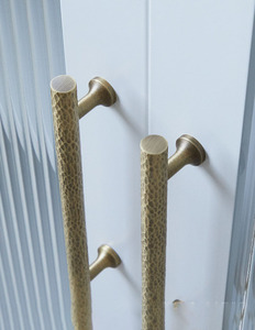 El yapımı pirinç kulp, antika fırçalanmış masif pirinç dolap kolu, <span class=keywords><strong>vintage</strong></span> bakır çekmece kolu (gardırop, mutfak dolabı için) - Product Image 6