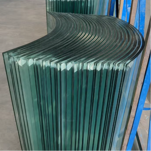 Panneaux de <span class=keywords><strong>verre</strong></span> courbés sur mesure, <span class=keywords><strong>verre</strong></span> trempé cintré pour escalier, balcon, façade, <span class=keywords><strong>verre</strong></span> architectural, <span class=keywords><strong>service</strong></span> de traitement OEM - Product Image 1