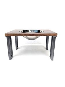 Soporte de madera ecológico más vendido con 2 cuencos de comedero para perros de acero inoxidable, cuencos y comederos para mascotas al por mayor - Product Image 4