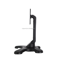 Chine Prix bon marché Installation facile en plastique ordinateur pivotant moniteur LCD bureau VESA Mount