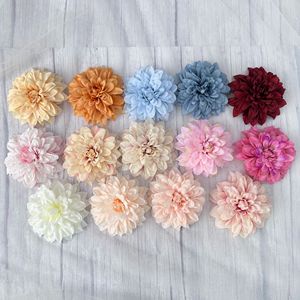 Fábrica de Flores Meiyu, Dalias de Seda Artificiales, Flores Grandes para Decoración de Bodas, Decoración del Hogar, Accesorios Ecológicos - Product Image 3