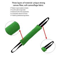 Juguete Profesional de Entrenamiento para Perros, Resistente a Mordidas, con Doble Asa y Material de Lino, para Juegos de Arrastrar y Recoger