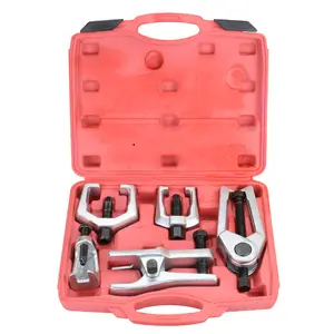 5PCS Front End Service Tool Set Pitman Arm/Tie Rod End Puller Arm Ball Joint Separator Tie,Inner Bearing Race