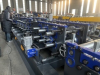 Machine de formage à froid automatique pour poutrelles C et Z interchangeables pour atelier de structure en acier