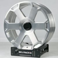 Jantes en alliage forgées Bku 5x100 17 18 19 pouces, finition argent brossé, pour AVS Volkswagen Golf 2 R GTI SportWagen Jetta Golf 4 Beetle