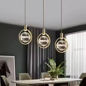 Lustre créatif de luxe en cristal pour salle à manger, chambre à coucher, restaurant, lustres, bar à café, lampes suspendues - Product Image 5