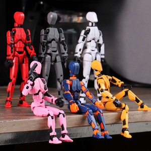 Figurine d'action robot 3D style <span class=keywords><strong>anime</strong></span> sensuel en PVC, modèle articulé et mobile, jouet cool et cadeau idéal pour enfants autistes - Product Image 1