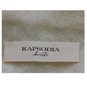 Étiquettes en coton biologique pour vêtements, étiquettes de vêtements tissées ou imprimées de qualité supérieure, durables, résistantes au lavage, pour t-shirts - Product Image 1