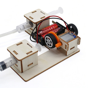 Kit d'expérimentation de disque de frein hydraulique 275mm x 115mm x 47mm, modèle éducatif scientifique en bois STEM pour enfants de 7 à 9 ans - Product Image 4