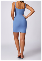 Robe pour dames Robe élégante sans manches Bodycon longue Bandage pour femmes Robes de boîte de nuit gothiques Déesse Soirée Fête Sexy Robe d'été