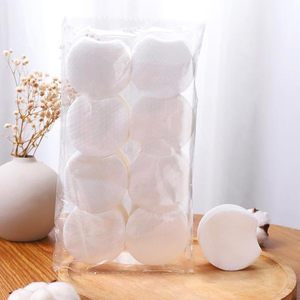 Tampons de coton écologiques pour le visage avec points roses, ensemble de tampons de coton réutilisables - Product Image 4