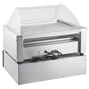 Máquina para Cocinar con Control de Temperatura Dual, Rodillo para Hot Dogs, 11 Rodillos, Parrilla para Salchichas de Acero Inoxidable, Máquina para Cocinar con Doble Control - Product Image 6