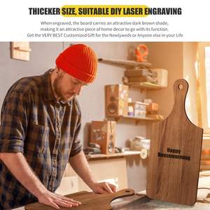 ألواح تقطيع الخشب، ألواح طعام محفورة بالليزر، ألواح شاكر لتقديم هدايا عيد الأم والزفاف حسب الطلب - Product Image 5