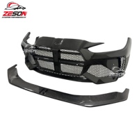 Pare-chocs avant en Fiber de carbone sec Style AD Style pour Bmw G80 G82 M3 M4 Kit de carrosserie de becquet de lèvre avant