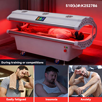 Lit de luminothérapie multi-longueurs d'onde Suyzeko 510K homologué pour usage commercial, adapté aux spas, salles de sport et centres de bien-être professionnels