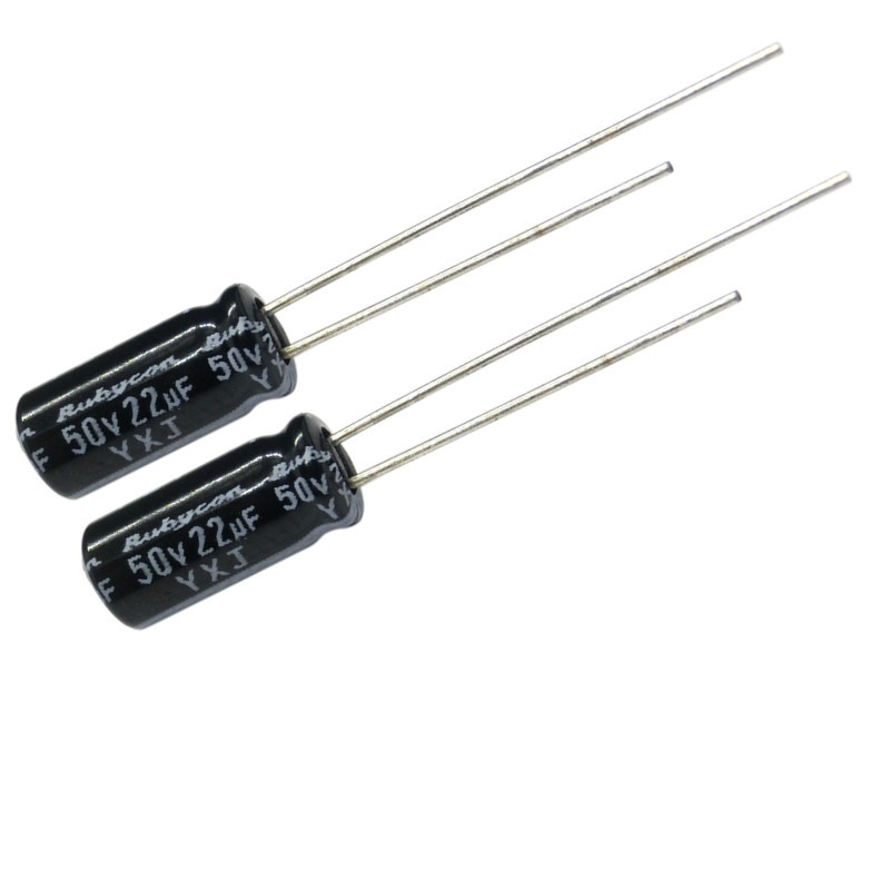 Rubycon YXJ 50v 22uf Electrolytic Capacitor - Original Japan