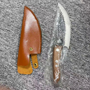 Ensemble de couteaux de Chef <span class=keywords><strong>professionnel</strong></span> 7-en-1 G10 fait à la main cuisine écologique barbecue <span class=keywords><strong>boucher</strong></span> désossage Camping extérieur à haute teneur en carbone inoxydable - Product Image 6