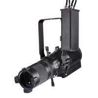 AOPU Projecteur LED Mini Leko Étanche IP65 80W 2-en-1 ou 4-en-1, Lumière de Scène Théâtrale CW ou WW avec Zoom