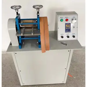 GSB-16 Oil Pressure Hydraulic Leather Belt Embossing Machine Roller Leather Belt Embossing Making Machine