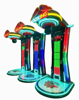 Machine de jeu de boxe électronique à monnayeur, jeu d'arcade de boxe King, jeu de récompense sportif pour parcs d'attractions et centres commerciaux