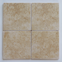 Carreaux rustiques émaillés de style américain 152*152mm pour la décoration de salle de bain et de cuisine, carreaux de jardin pour murs et sols