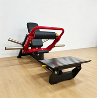 Machine à fessiers à charge libre en acier – Équipement de fitness durable et réglable pour l'entraînement de la force des jambes et la musculation