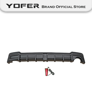 ชุดแต่งดิฟฟิวเซอร์กันชนหลัง YOFER สำหรับ Honda <span class=keywords><strong>Civic</strong></span> รุ่นที่ 11 ปี <span class=keywords><strong>2022</strong></span>-2026 อุปกรณ์ตกแต่งรถยนต์อะไหล่แต่ง - Product Image 1