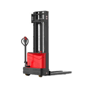 Uni-Silent 1000kg Capacidad 3500mm Altura Electrico <span class=keywords><strong>Pallet</strong></span> Lifter Carretilla elevadora eléctrica completa Apilador de paletas CL1035JE - Product Image 2