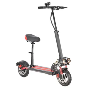 Fuoristrada grande ruota pieghevole scooter elettrico 800w scooter elettrico per adulti