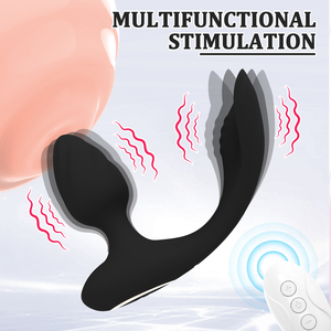 Masseur anal sans fil télécommandé pour hommes, stimulateur de prostate G, <span class=keywords><strong>plug</strong></span> anal <span class=keywords><strong>Aneros</strong></span>, masturbateur masculin - Product Image 1