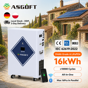Onduleur Solaire Hybride Powergo 16kW 6kW 10kW 12kW 16kWh Batterie Triphasé Monophasé Onde Sinusoïdale Pure Système d'Alimentation Hors Réseau - Product Image 1
