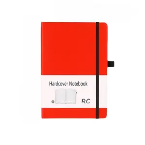 2024 2025 Promotion Sublimation OEM Business Notebook A5 Customized Pu Leather Diary Book Hardbound Diary Book With Pen Holder