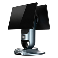 Terminal de point de vente tactile capacitif Windows 15,6 pouces, écran tactile argenté, système de point de vente tout-en-un, Intel N5095, Wi-Fi 6, USB 2.0/3.0, imprimante