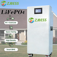 8000 Siklus 18KWH 20KWH Baterai Penyimpanan Energi Rumah LiFePO4 Terpasang di Lantai Tenaga Surya Cadangan Daya Off-Grid IP65 CE OEM ODM
