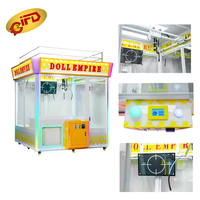 IFD Big Fun Machine à griffes d'arcade pour jeux d'intérieur, à monnayeur, pour la distribution de cadeaux et le jeu de capture de peluches pour enfants