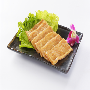 Comida saludable sin animales, producto de sabor japonés, tofu <span class=keywords><strong>Inari</strong></span> congelados para sushi, soja, producto en oferta - Product Image 1