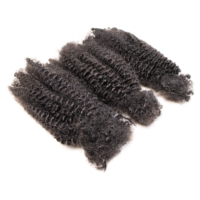 Cheveux Afro Crépus Bouclés 4C en Vrac pour Tresses et Extensions de Dreadlocks – Cheveux Humains Très Demandés