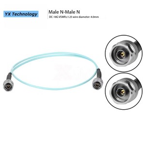 Dây chuyề<span class=keywords><strong>n</strong></span> kiểm tra <span class=keywords><strong>RF</strong></span> tầ<span class=keywords><strong>n</strong></span> số cao <span class=keywords><strong>N</strong></span> nam đế<span class=keywords><strong>n</strong></span> <span class=keywords><strong>N</strong></span> nam lắp ráp cáp linh hoạt tổ<span class=keywords><strong>n</strong></span> thất thấp 18g 0.5M - Product Image 2