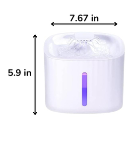 Luxury 3L 1W Smart Quiet Automatic Electric Pet Water Fountain Feeder <b>Drinking</b> <b>Dispenser</b> Fountain for Dog Cat - Product Image 2