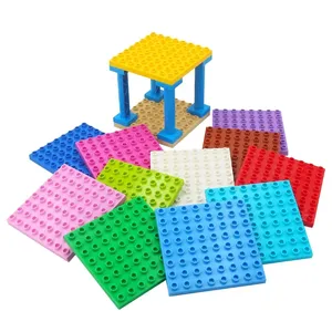 Amazont Top çocuk oyuncakları Online plastik uyumlu yapı taşları taban plakası duvar masaüstü oyuncaklar yapı taşları-taban plakası
