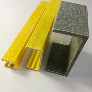 High Strength Pultrusion Profile Fiberglass FRP U Channel - Product Image 1