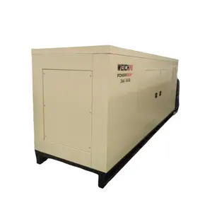 Generator bertenaga gas metana set Ekonomi 200kw 300kw Set Generator seri Gas alami metanol Generator tipe kotak bisu terbuka