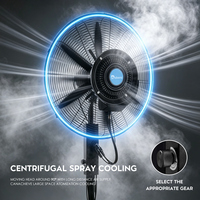 Kipas Angin Industri Debenz 26 Inch dan 30 Inch Mist Spray Booth Standing Fans Industrial Cooler Fan
