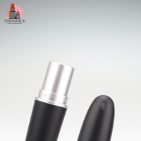 Emballage de baume à lèvres en forme de puces, 5g, couleur noir mat ou argent, taille en tasse, 12.1mm/12.7mm, 1 pièce, offre spéciale